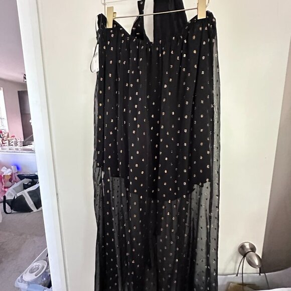 Celandine Beach Disco Plunging Maxi Dress - Picture 4 of 6